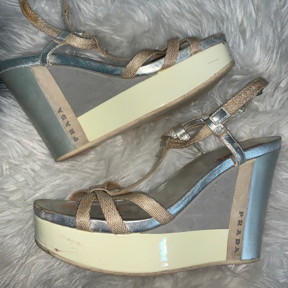 Prada Sport wedges